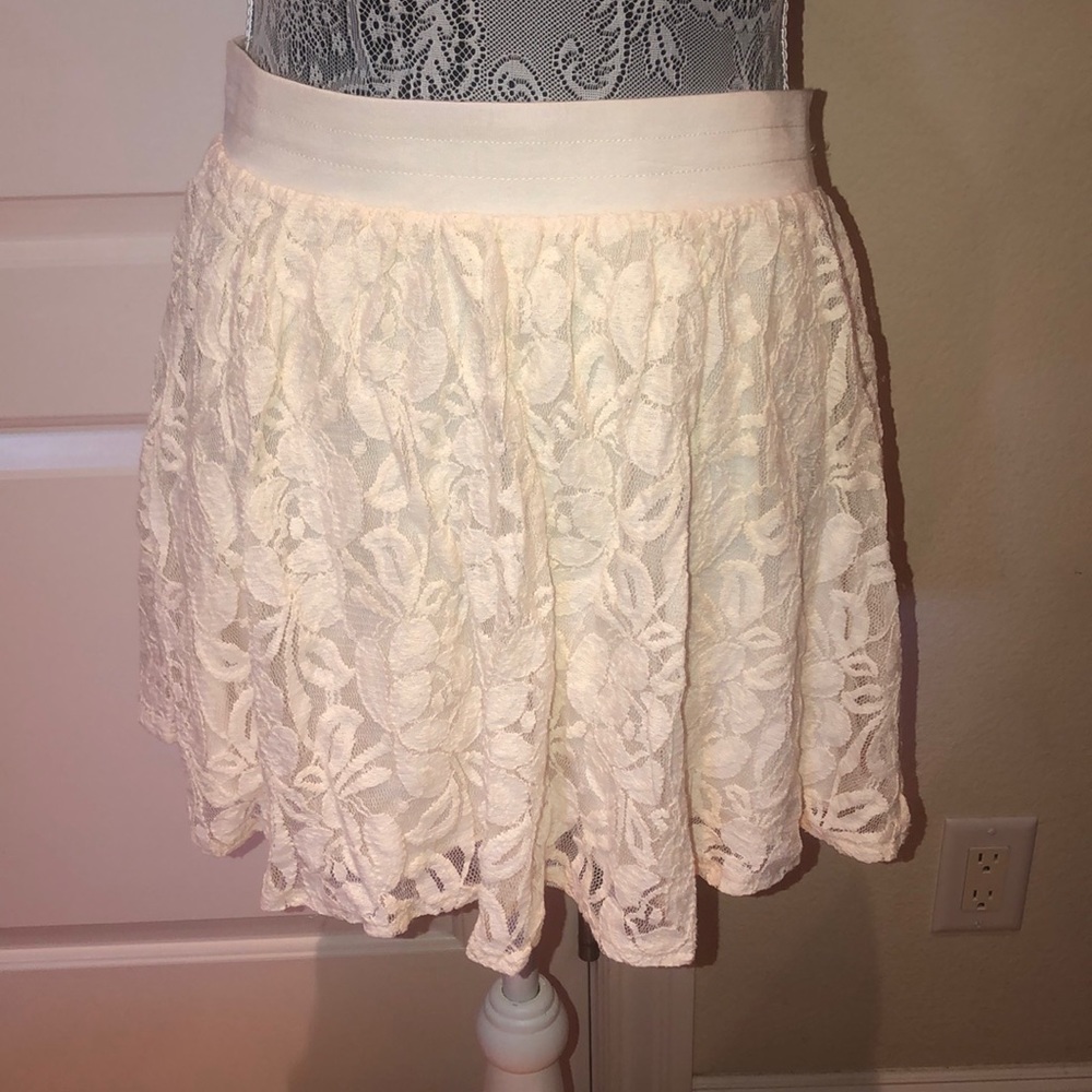 Floral skirt that can be dressed up or down